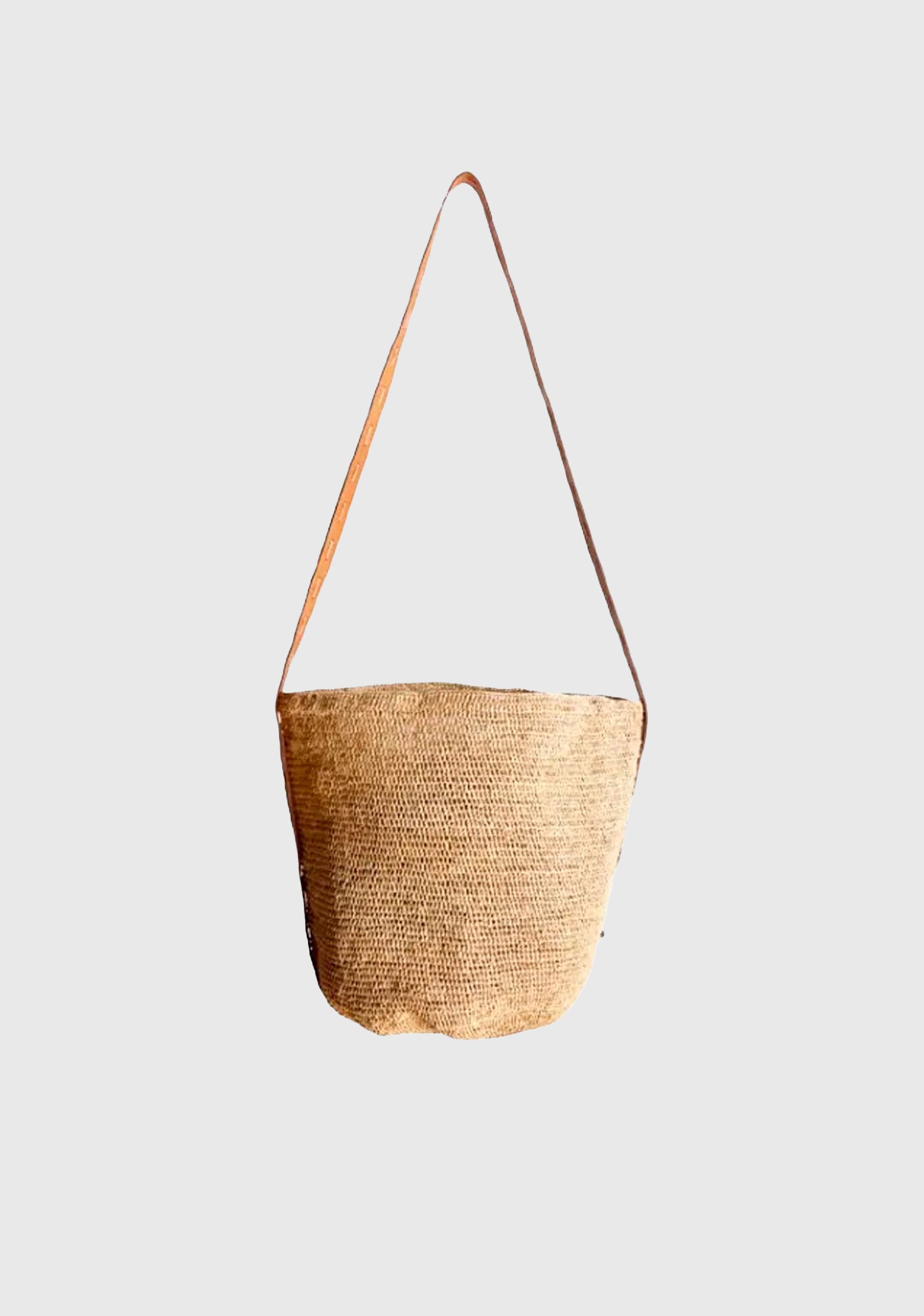 Alice M Leather Bag_Natural