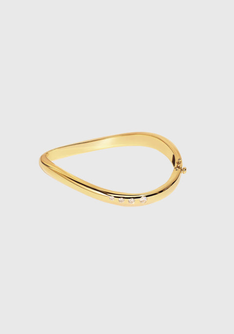 Four Origin Cuff_Gold