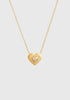 Magnetic Heart Necklace_White