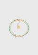 Ecrin Bracelet_Gold Green