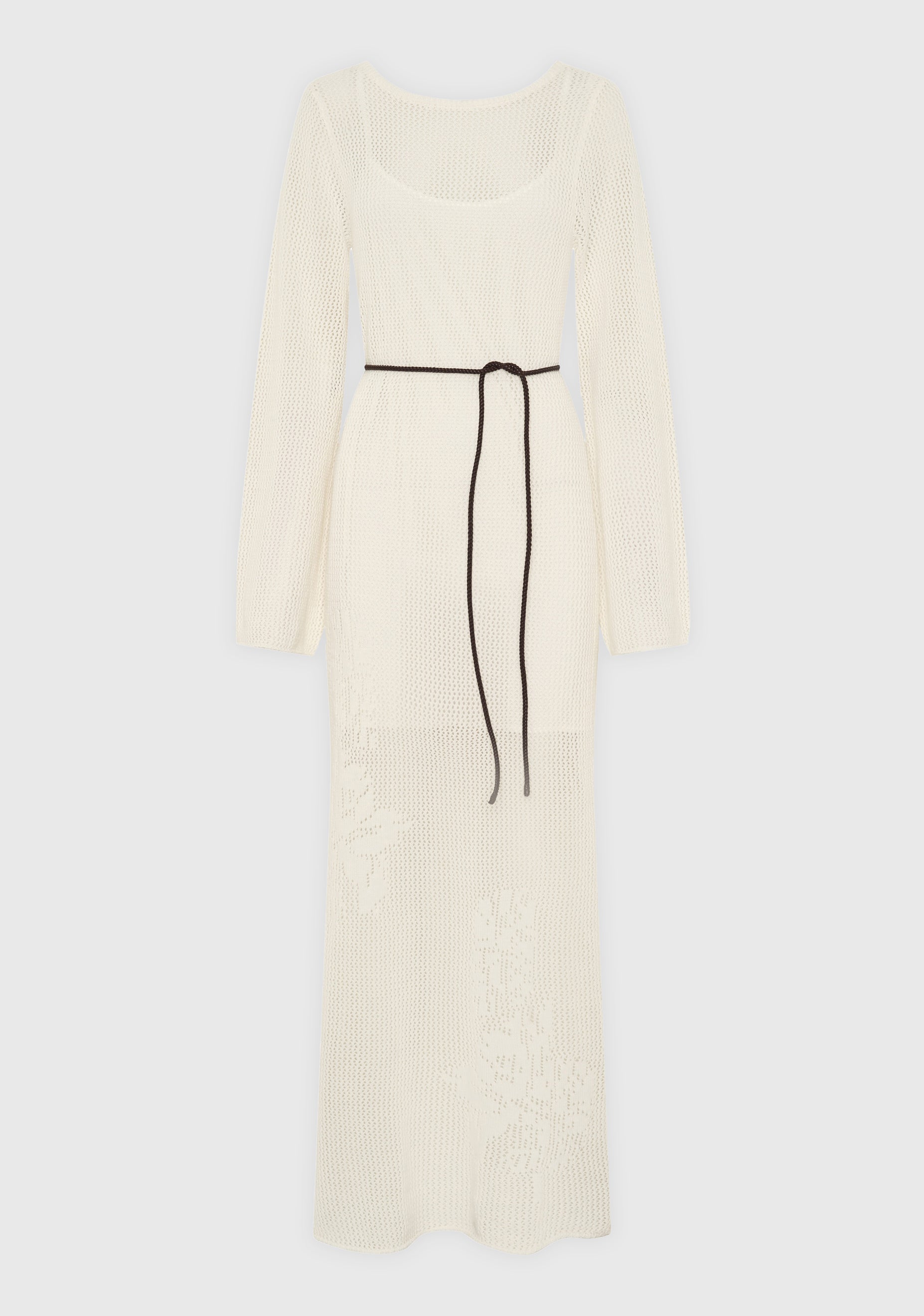 Chiara Knit Dress_White