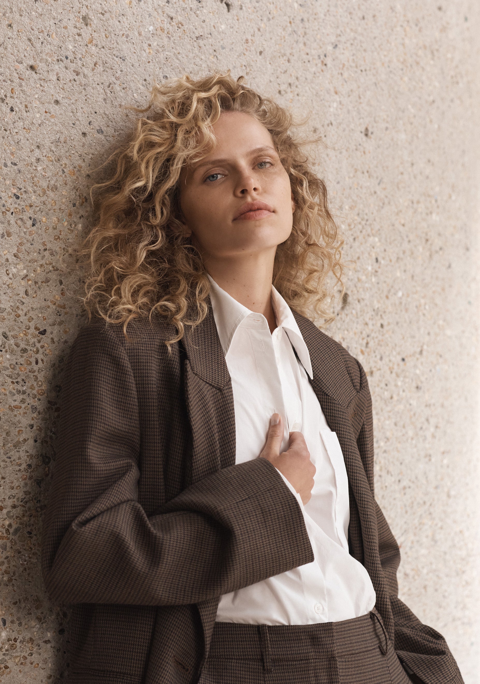 Emmet Duster Coat_Houndstooth