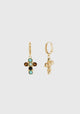 Bo Tao Cruzita Earrings_Blue Brown