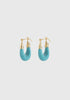 Ecume Earrings_Gold Blue