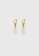 Hina Biwa Small Earrings_Pearl