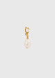 Hina Biwa Small Earrings_Pearl