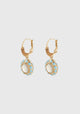 Tao Splash Earrings_Gold White Blue