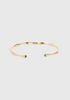 Bambou Mini Bracelet_Gold Green