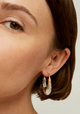 Ecume Small Earrings_Silver Gold