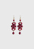 Pimelia Earrings_Garnet