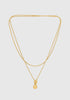 Constance Wrap Necklace_Gold