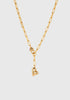 Puffy Heart Necklace_Gold
