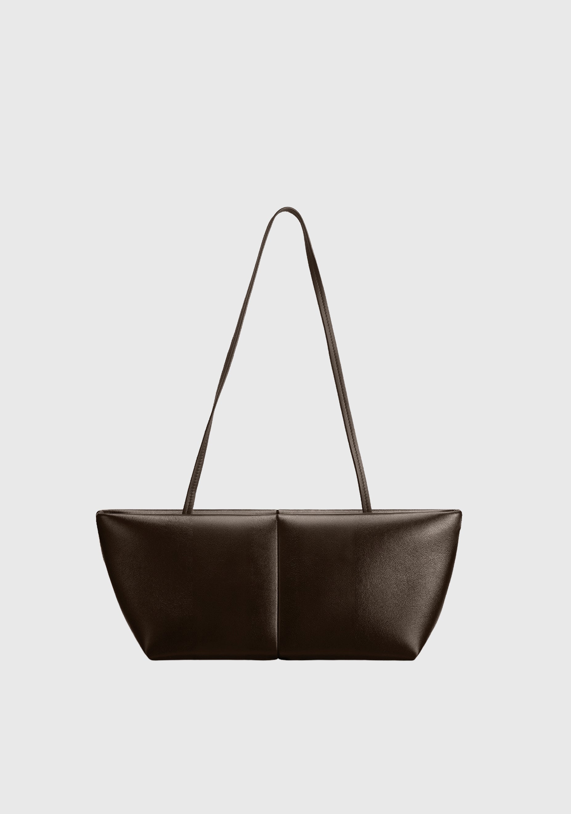 Boulevard Sling Leather Bag_Cacao