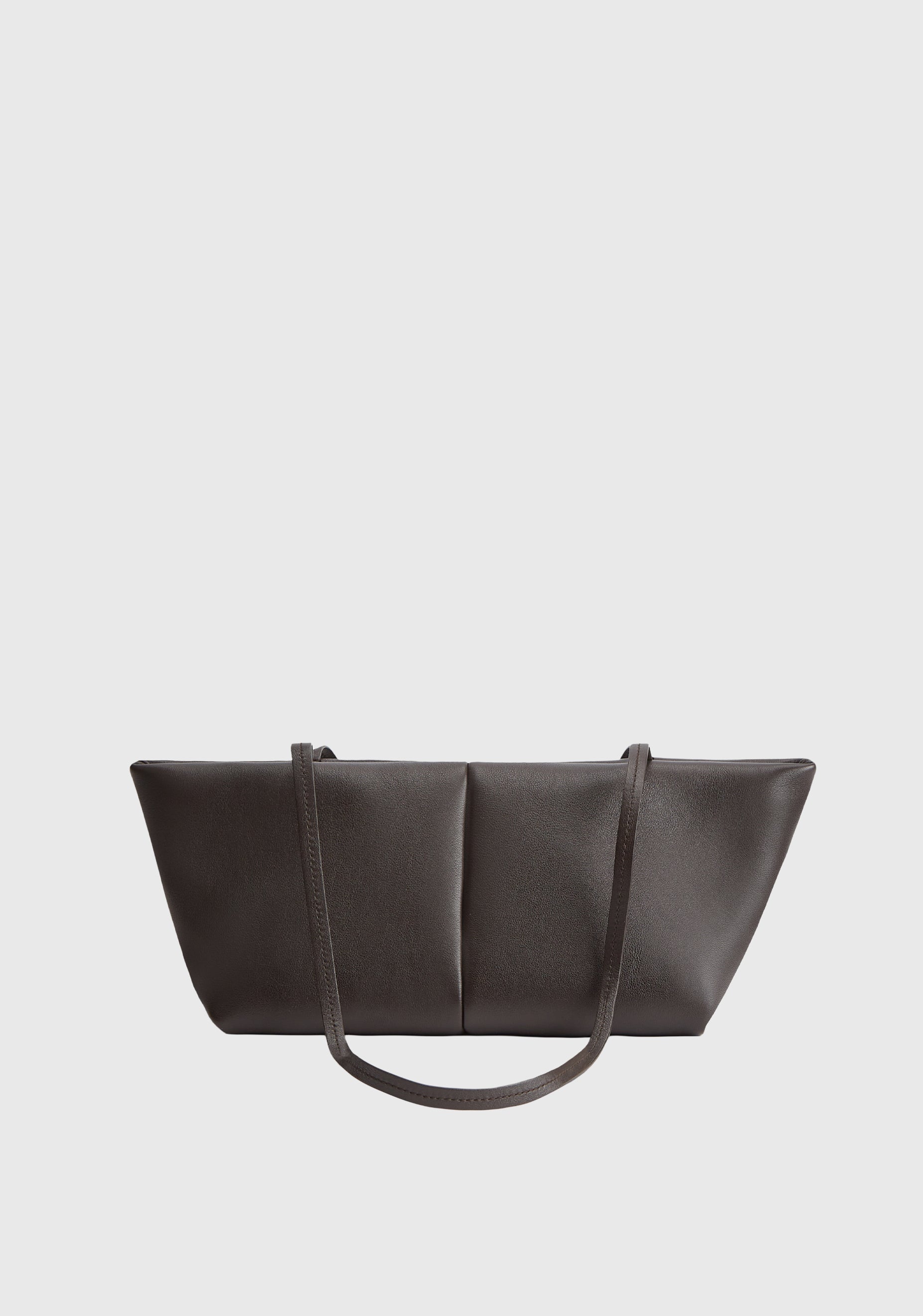 Boulevard Sling Leather Bag_Cacao