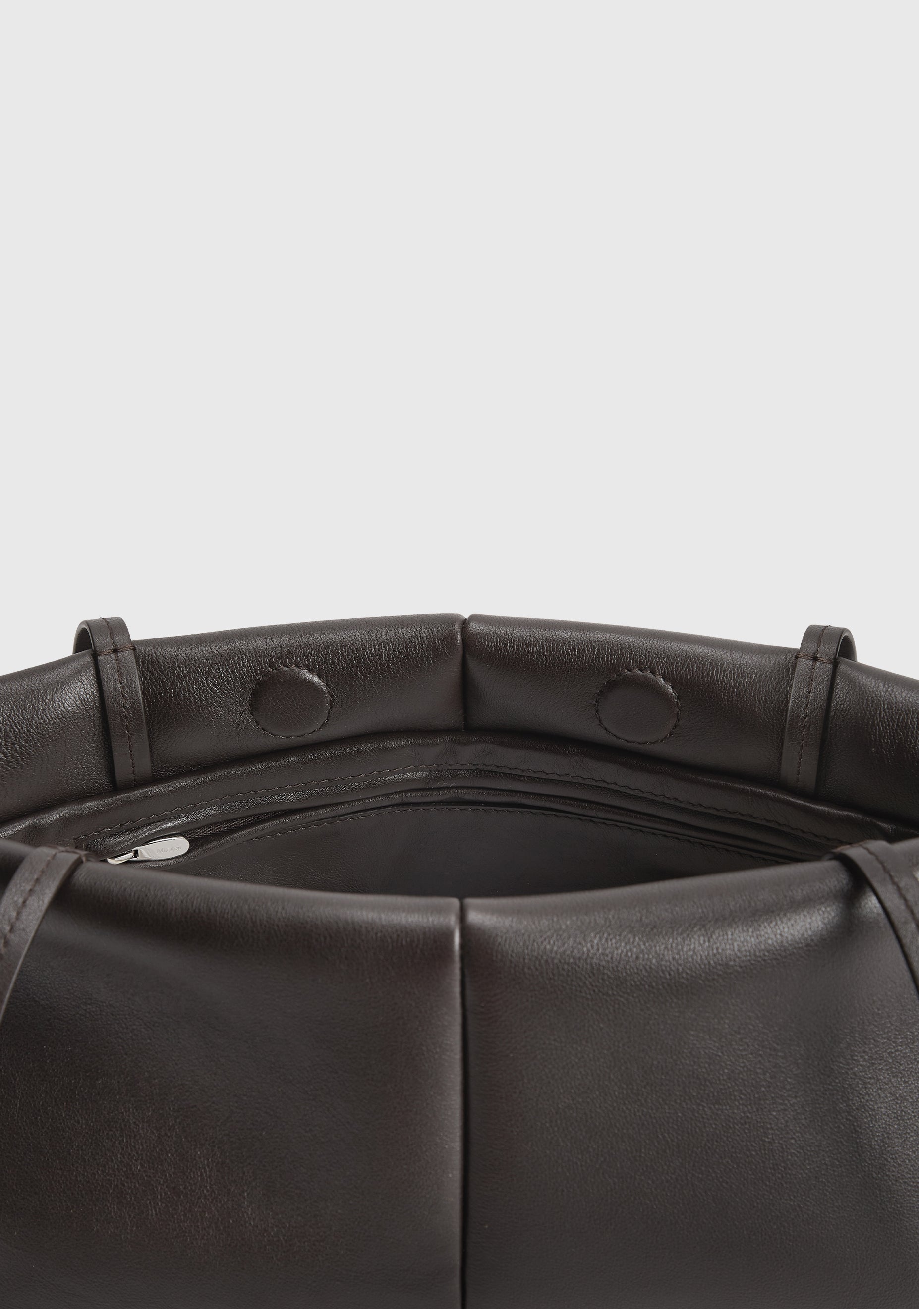 Boulevard Sling Leather Bag_Cacao