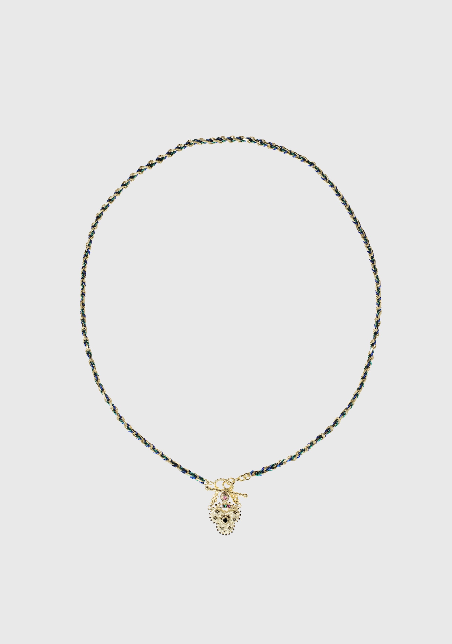 Pendant Necklace_Gold Clover