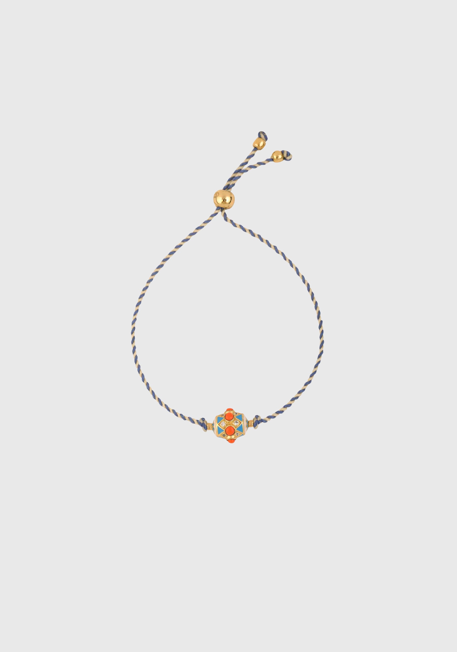 Matanzas Bracelet_Blue Ecru
