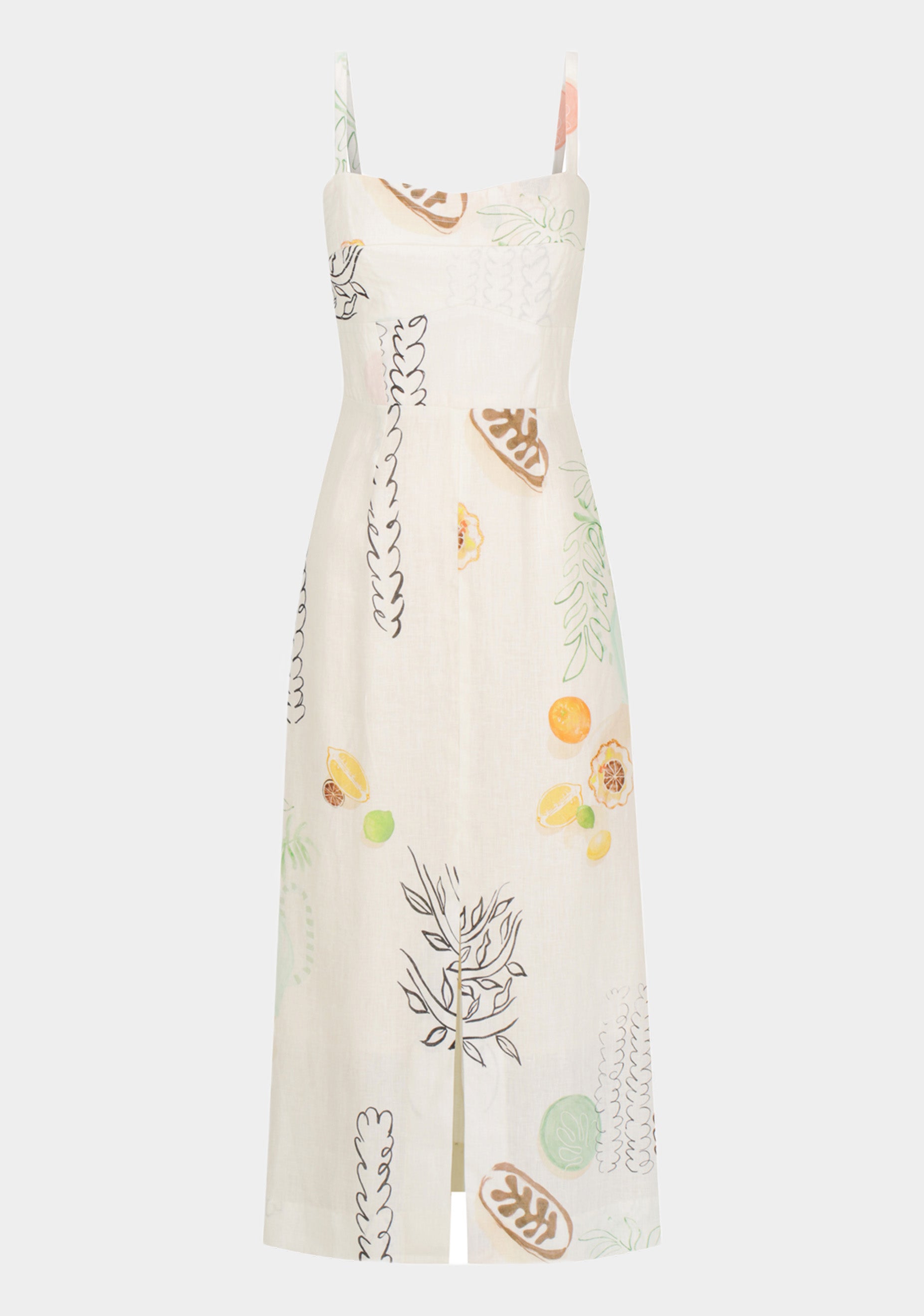Maison Linen Dress_Print