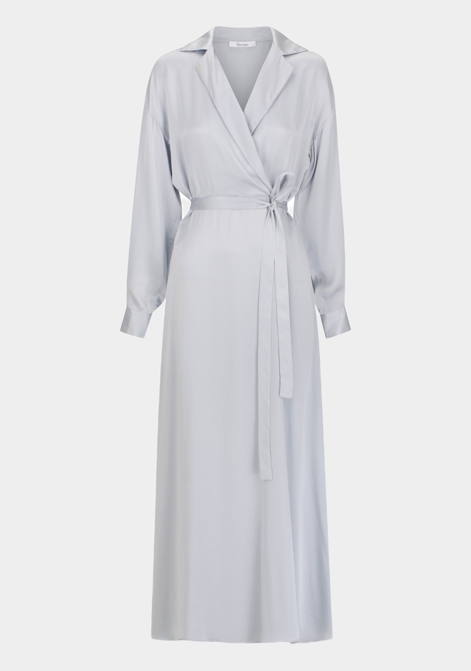 Anais Silk LS Dress_Ice