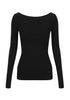 Cate Knit Top_Black