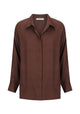 Chloe Shirt_Chocolate