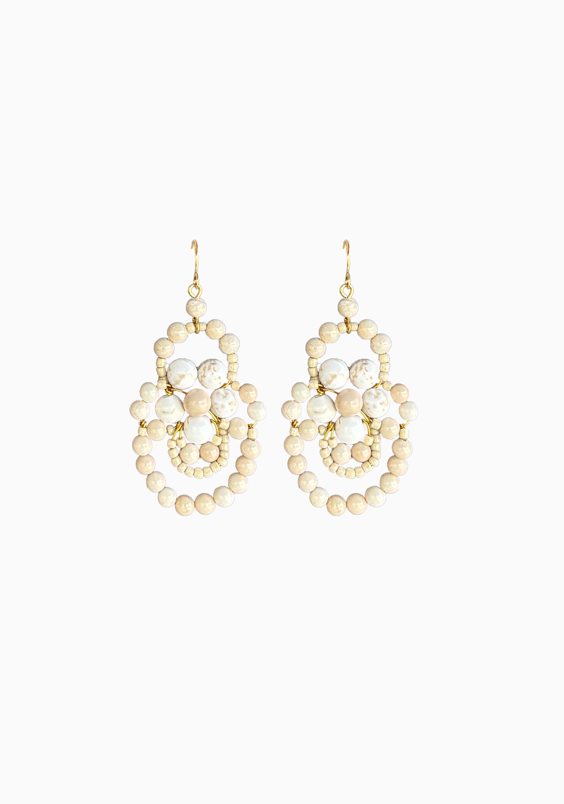 Daisy Earrings_Natural