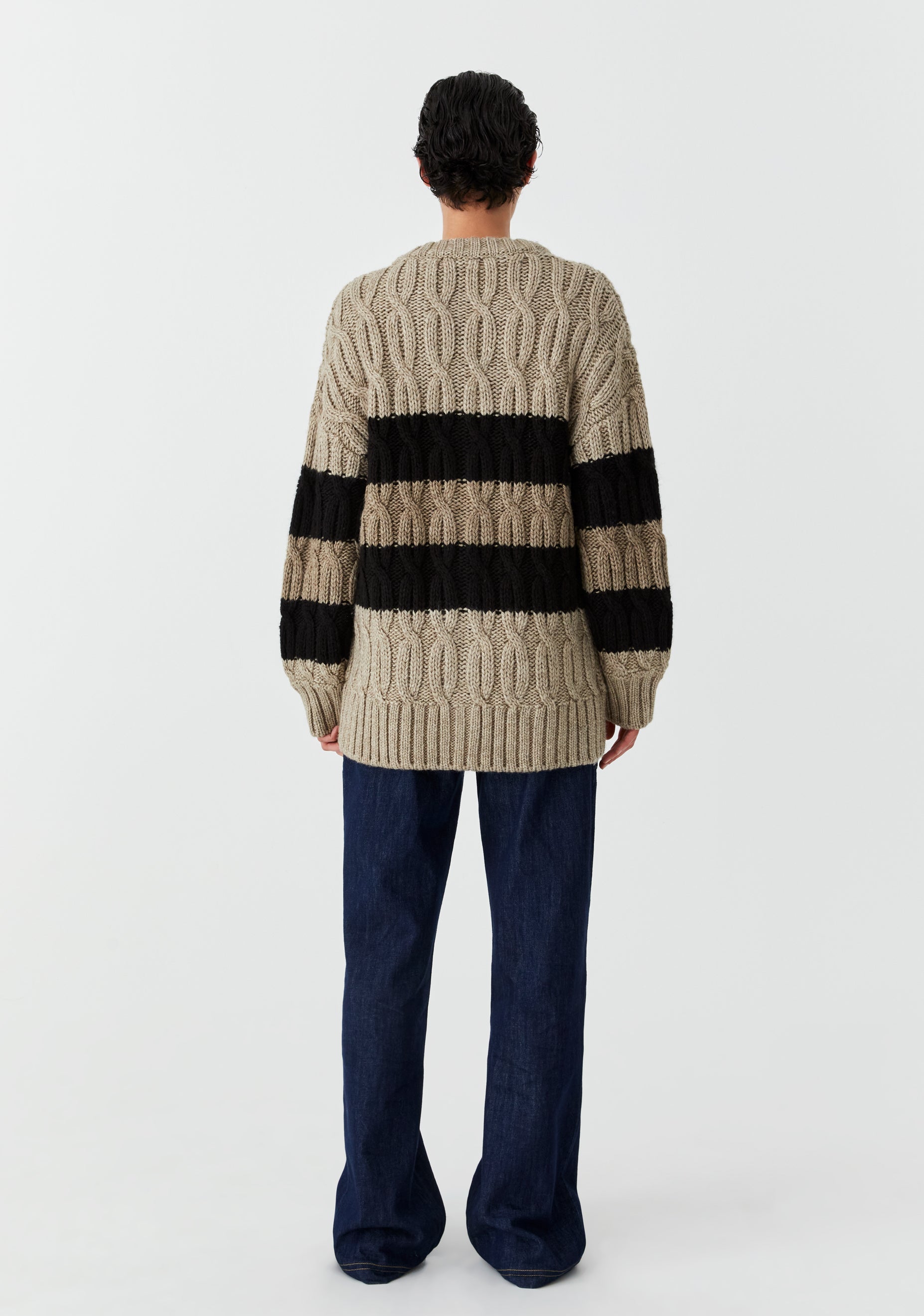 Eden Knit Cardigan_Stripe