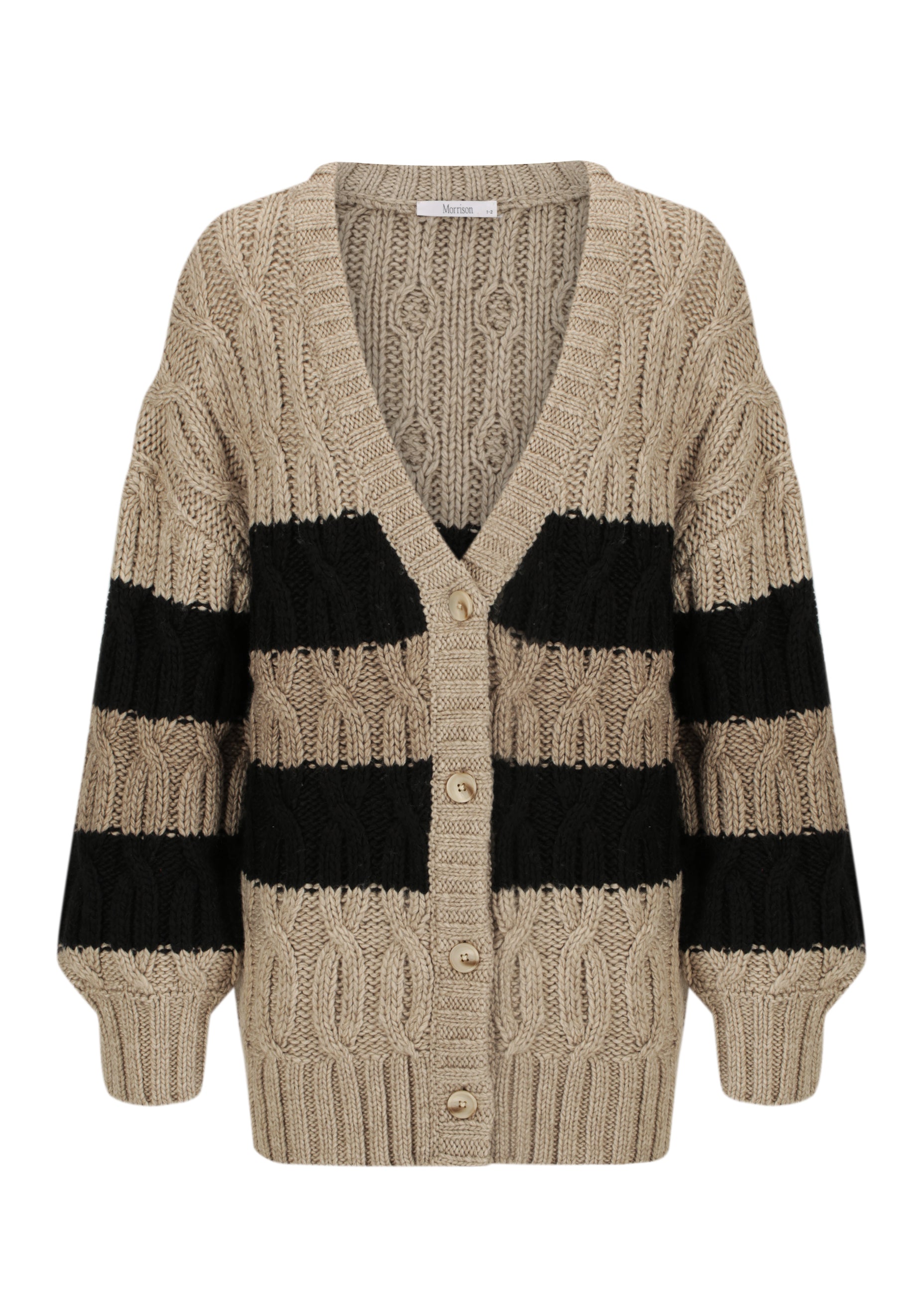 Eden Knit Cardigan_Stripe
