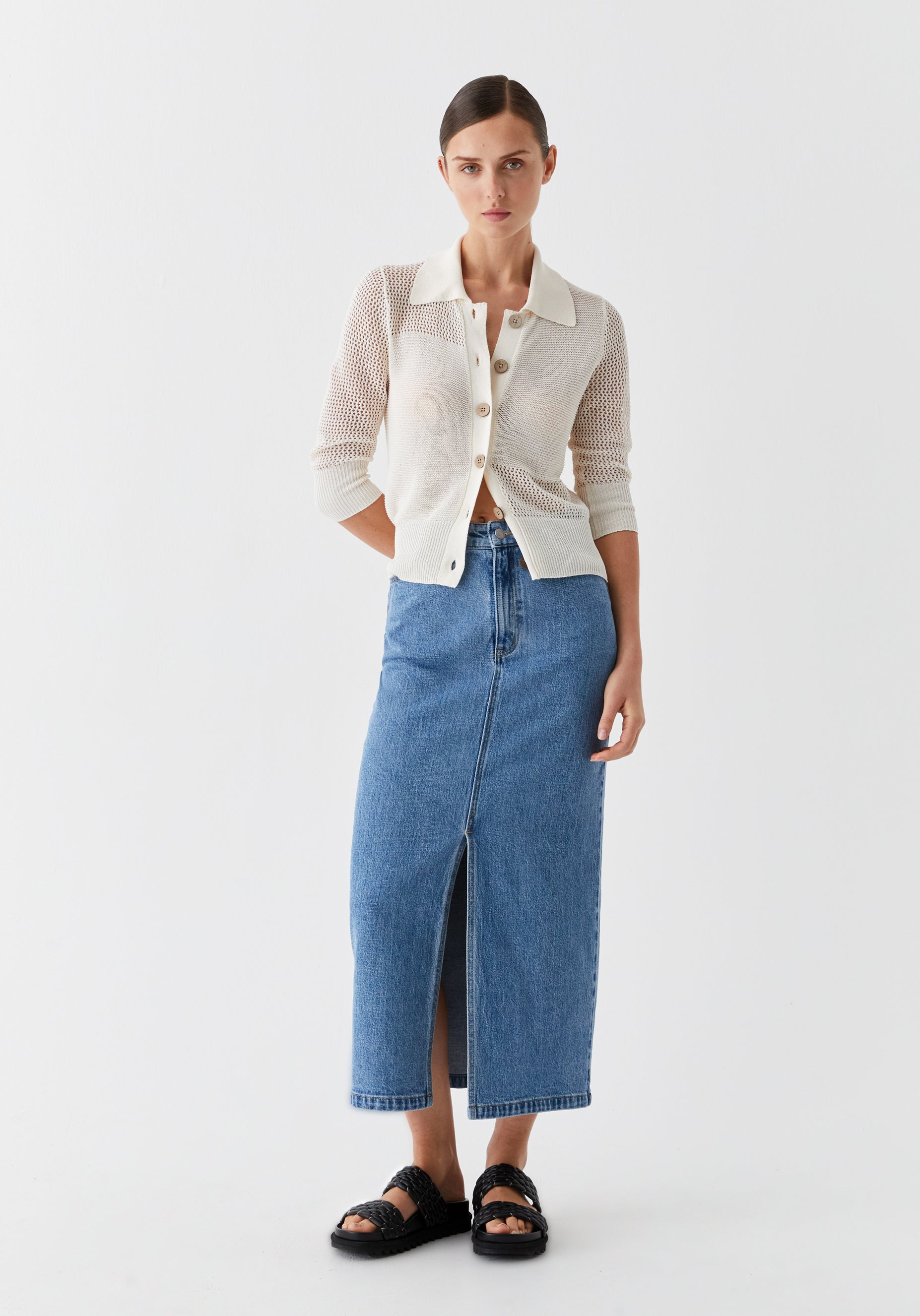 Fynn Denim Skirt_Blue