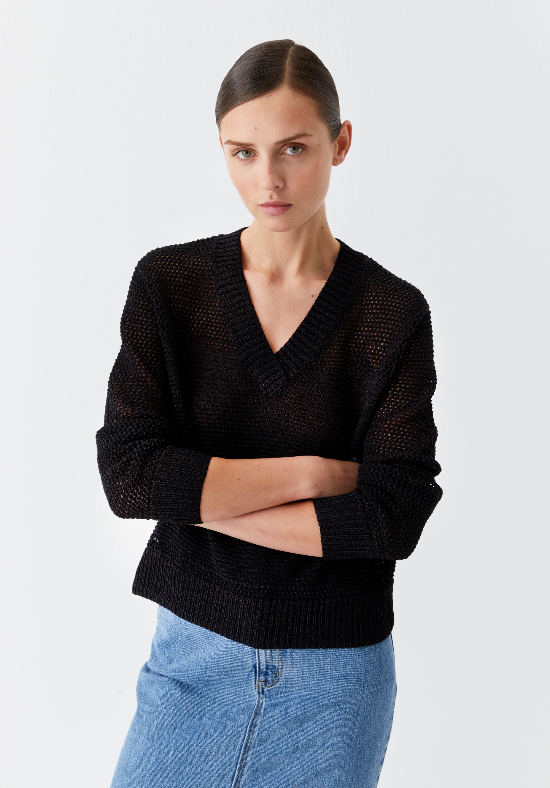 Emme Knit Pullover_Black