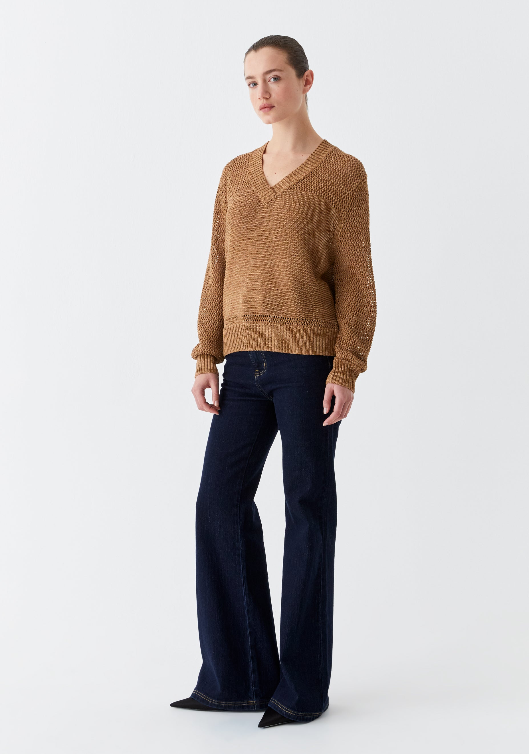 Emme Knit Pullover_Coffee