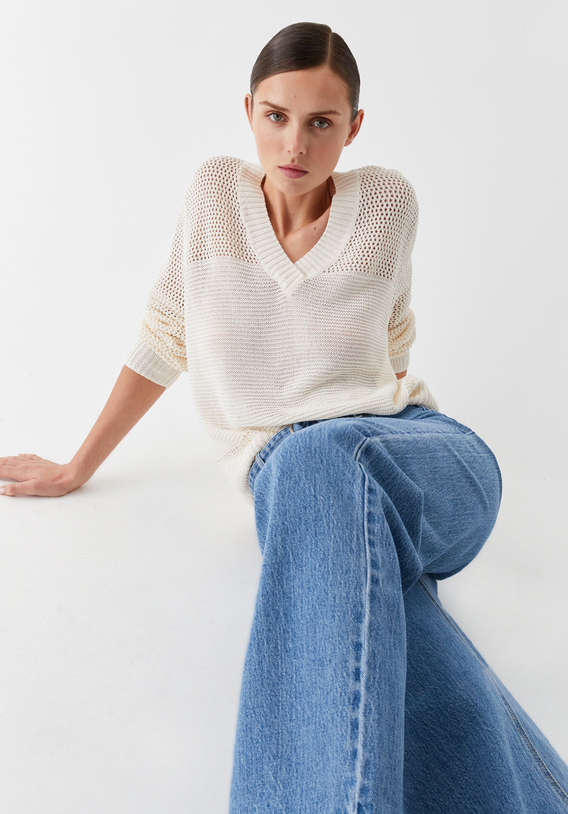 Emme Knit Pullover_Milk