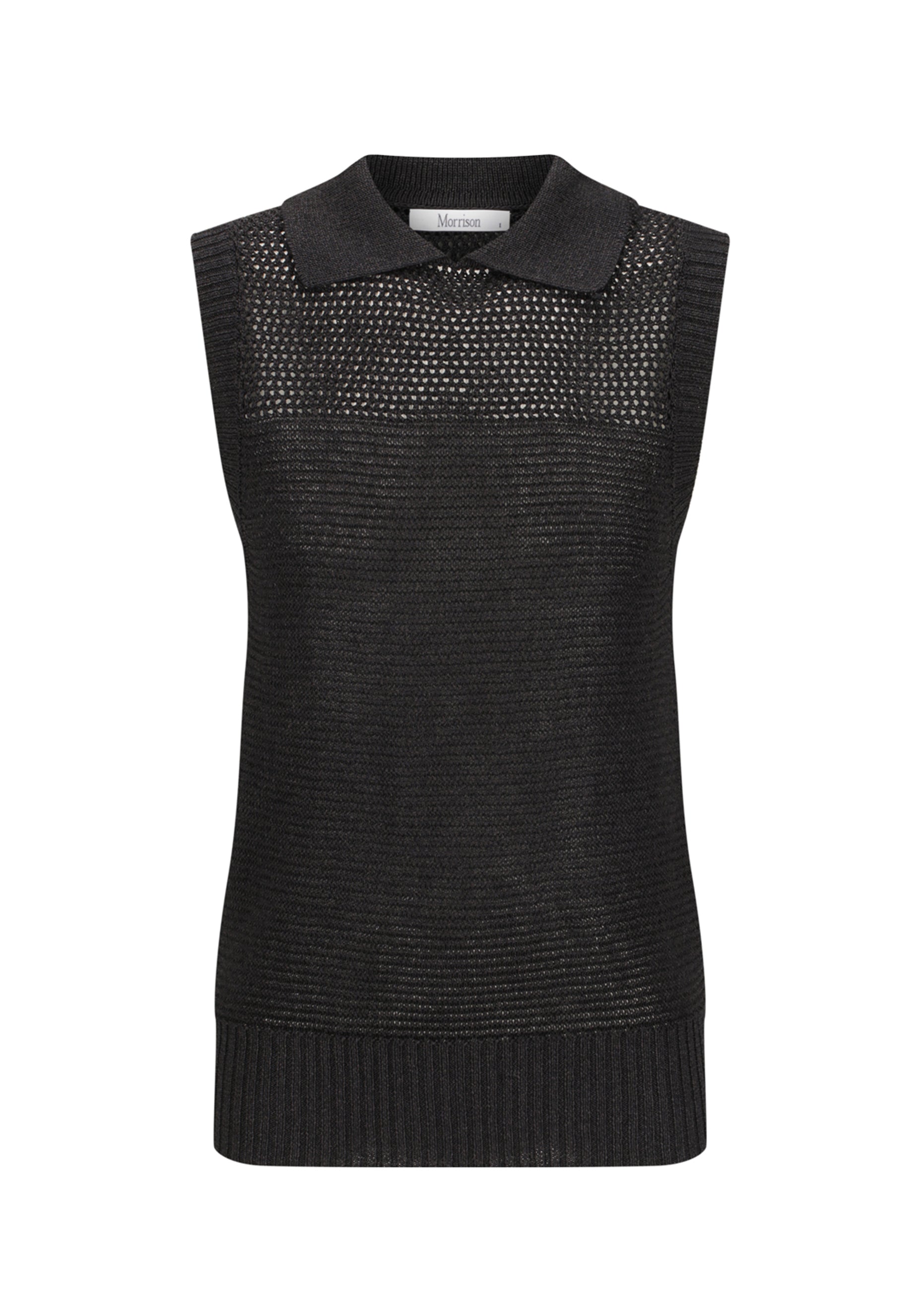 Emme Knit Vest_Black