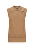 Emme Knit Vest_Coffee