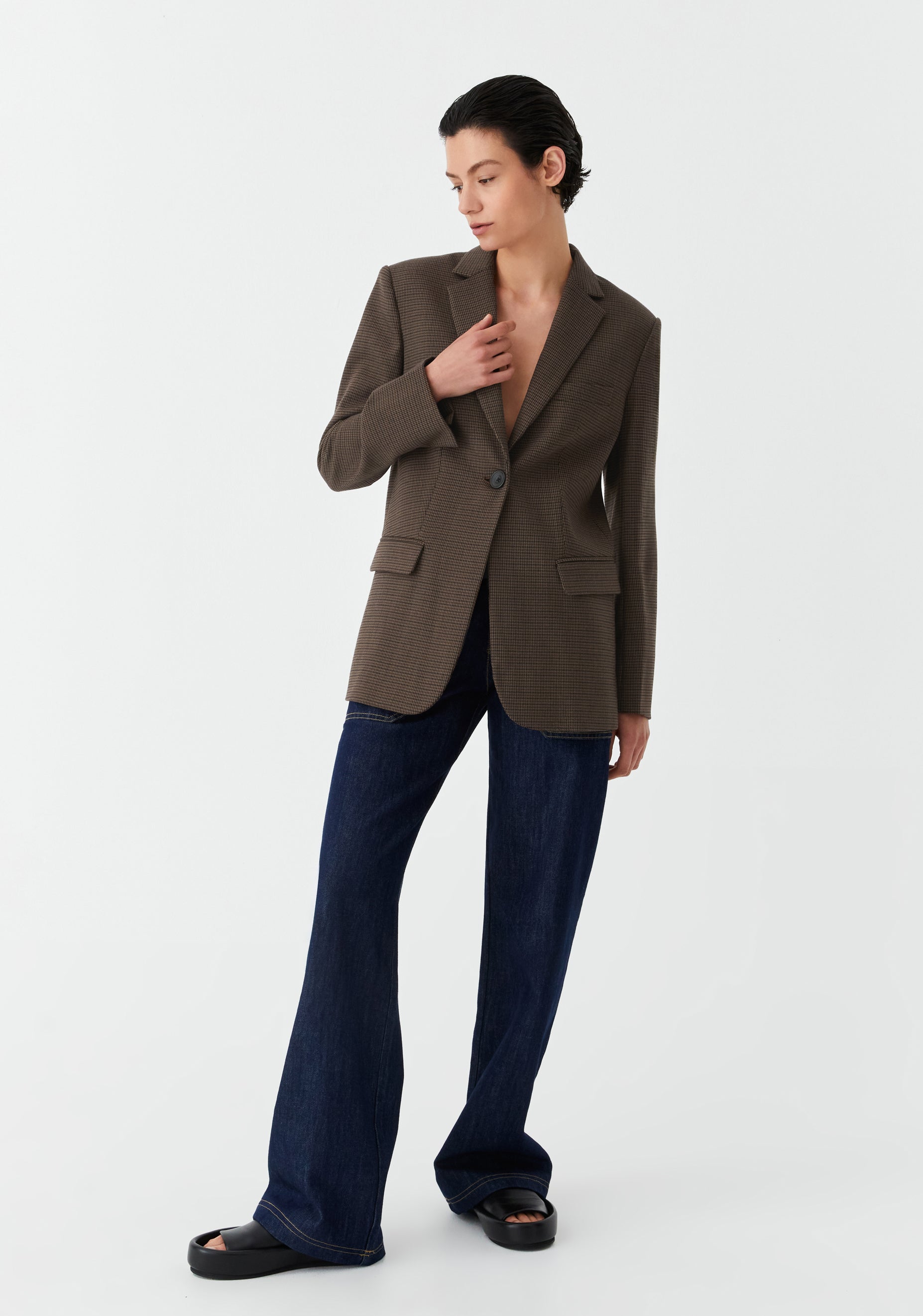 Emmet Blazer_Houndstooth