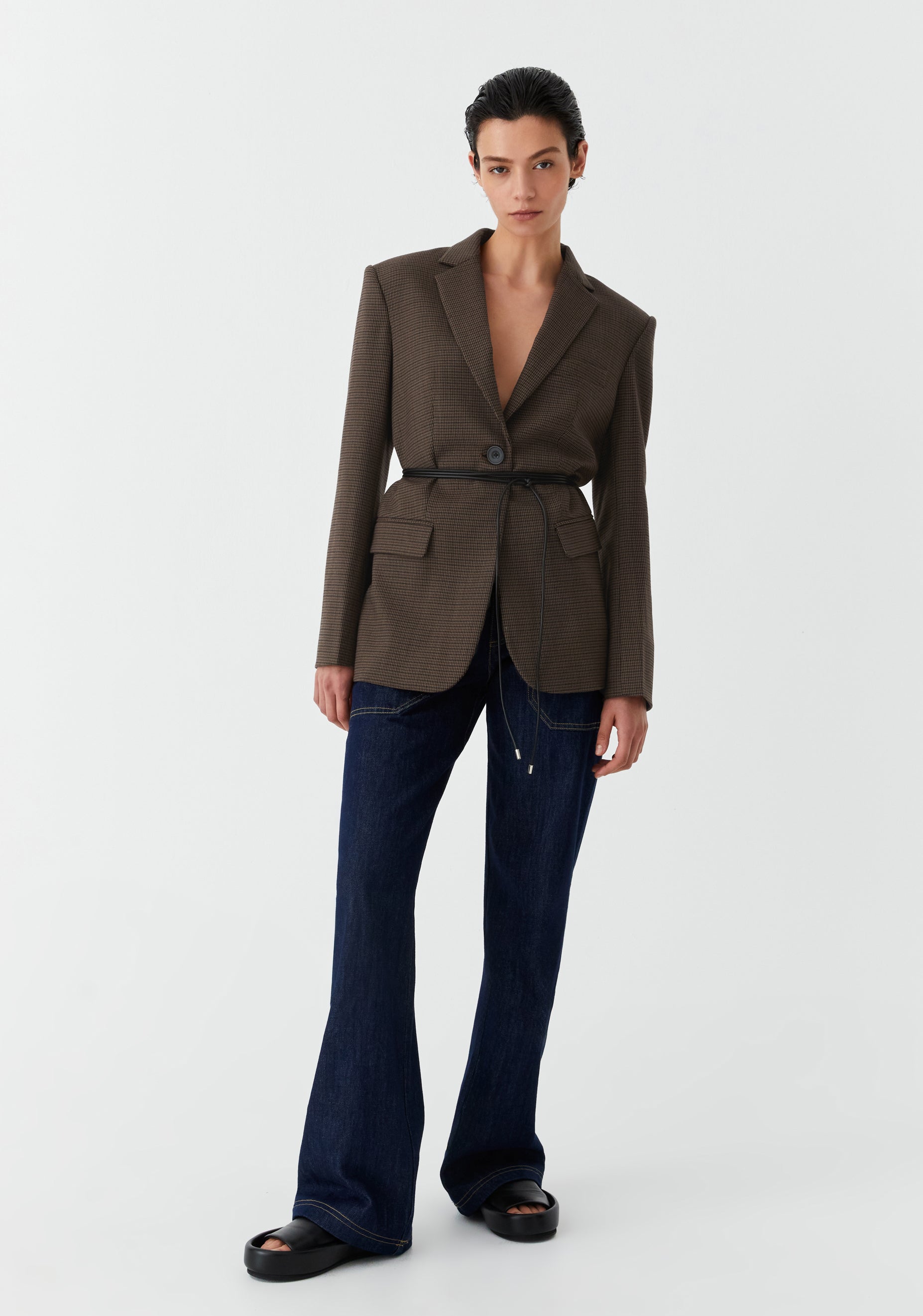 Emmet Blazer_Houndstooth