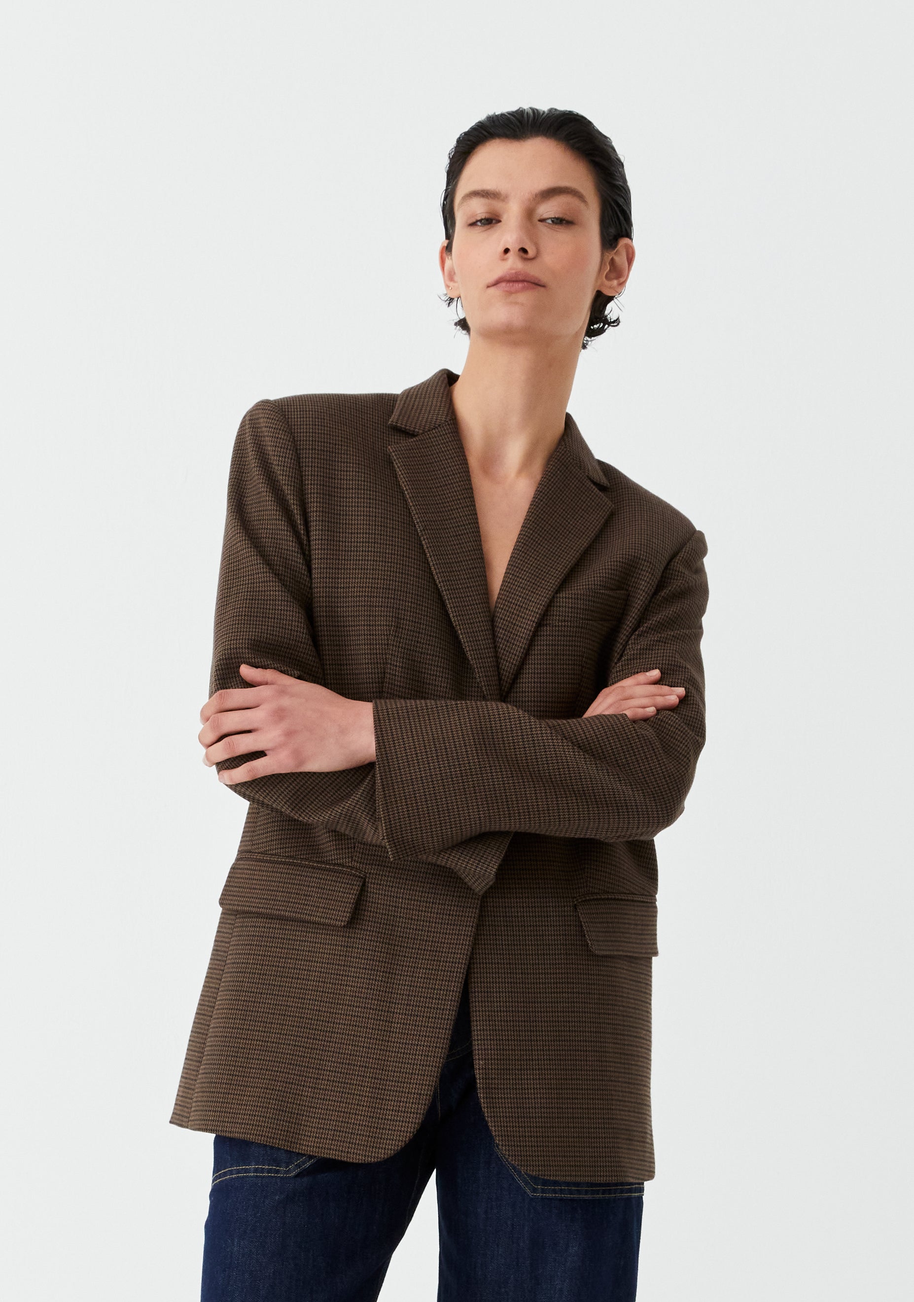 Emmet Blazer_Houndstooth