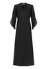 Esther Linen Dress_Black