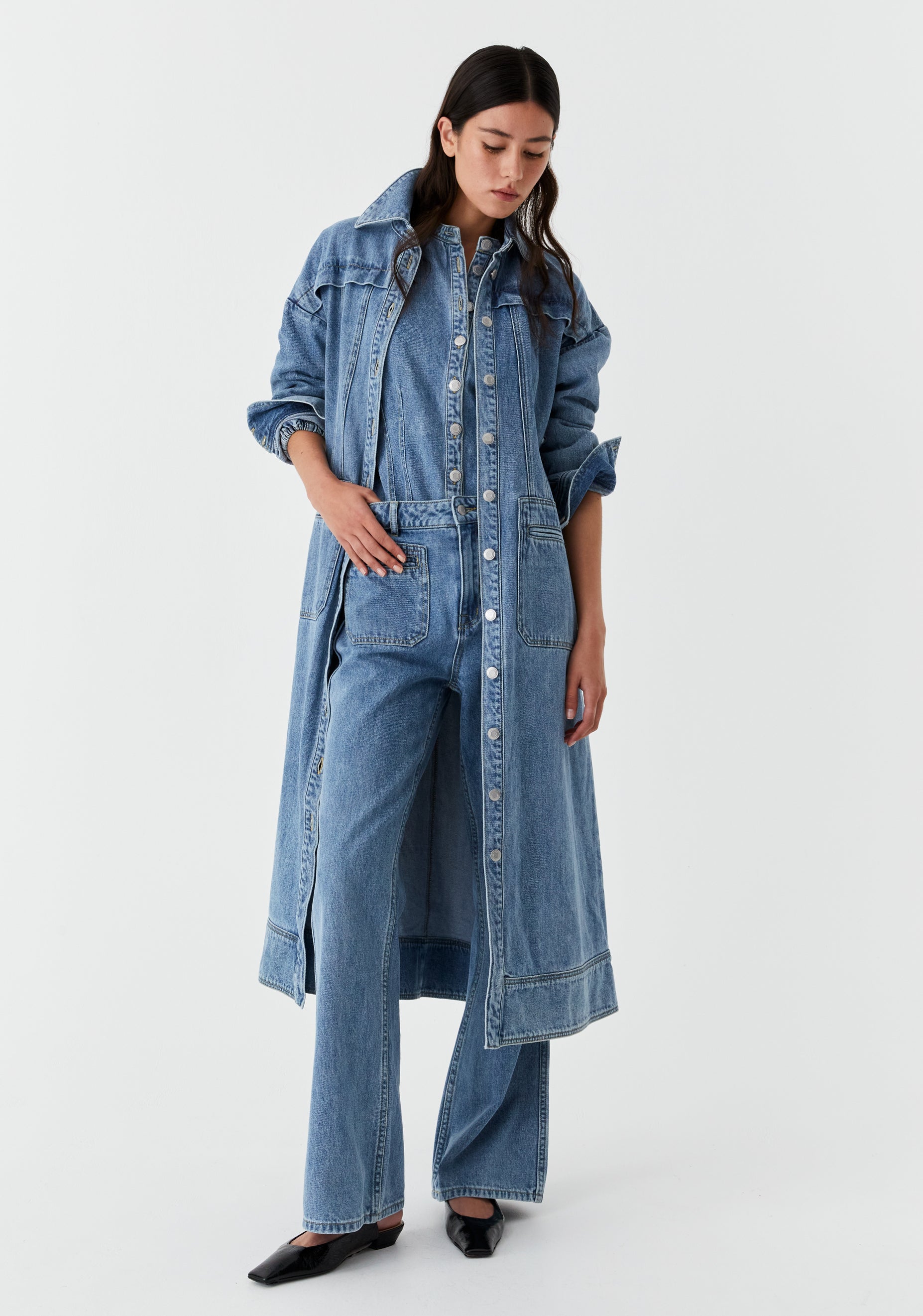 Isaac Denim Dress Blue – Morrison