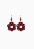 Rosie Earrings_Garnet