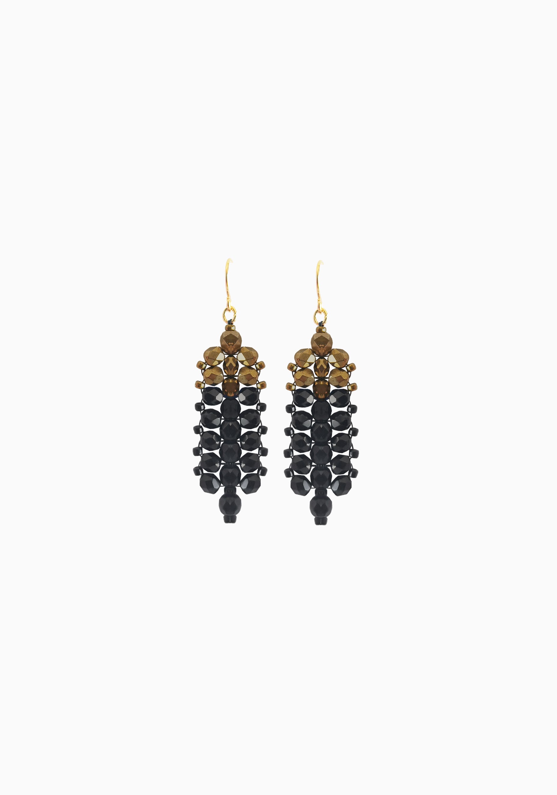 Ivy Earrings_Black Bronze