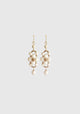 Pimelia Earrings_Cream Bronze