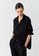 Jaxon Linen Shirt_Black