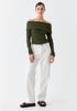 Jules Knit Pullover_Moss