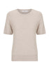 Jules Knit Tee_Oatmeal