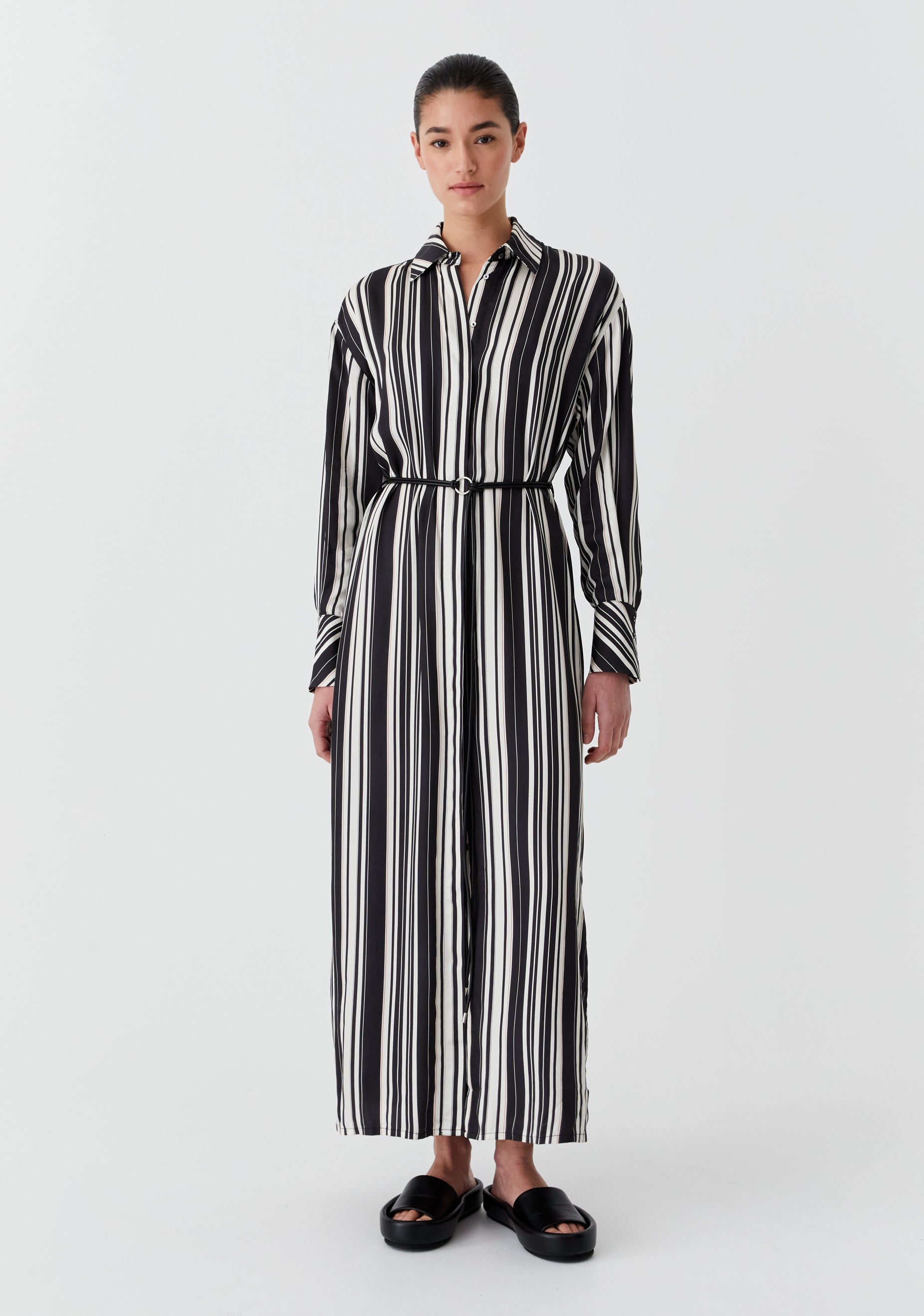 Leroy Shirt Dress_Stripe