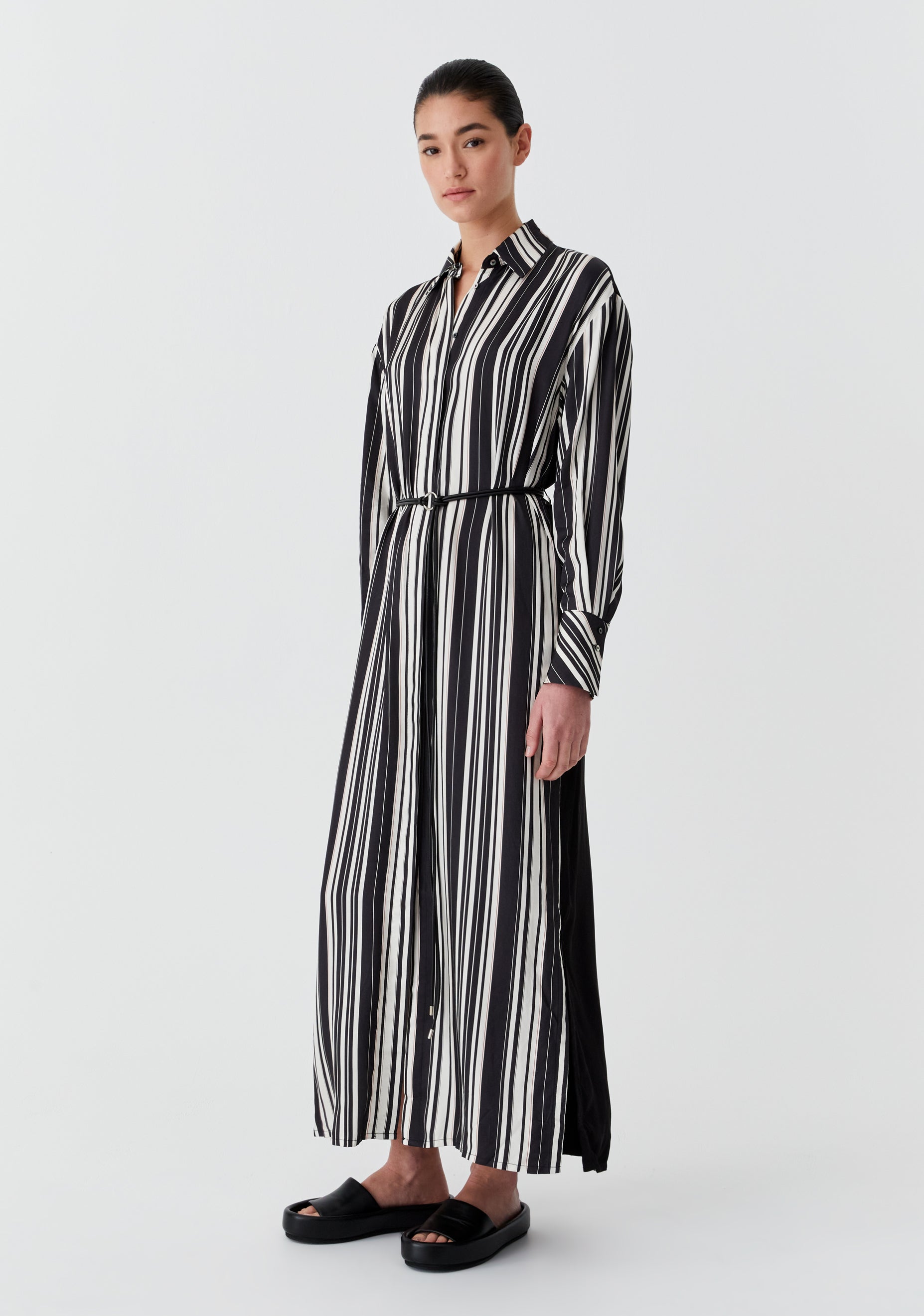 Leroy Shirt Dress_Stripe