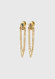 Chain Loop Earrings_Gold