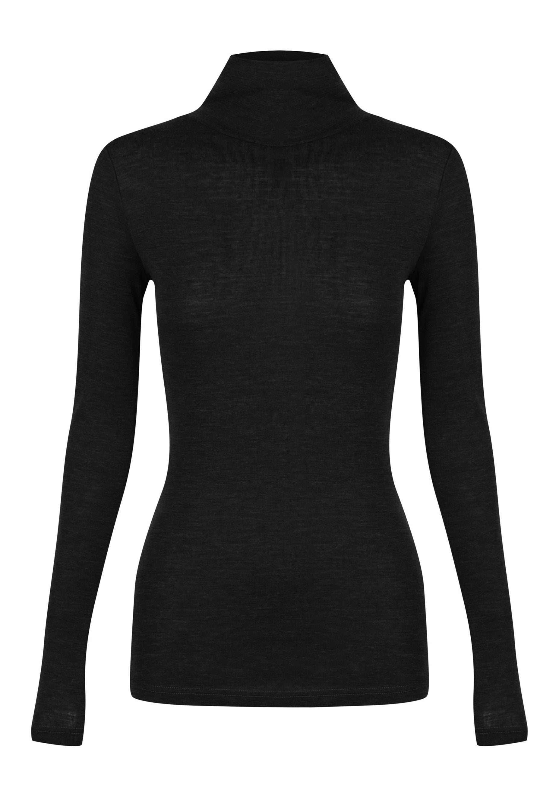 Morri Merino High Neck_Black