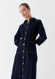 Oscar Denim Dress_Dark Blue